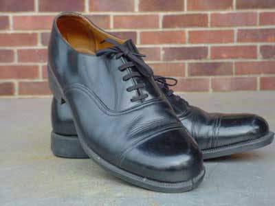Genuine Used Male Parade Shoes by British Army