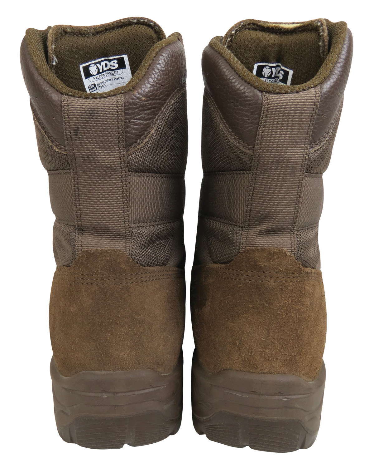 Ex-Army Brown Patrol Boots - YDS Desert Falcon